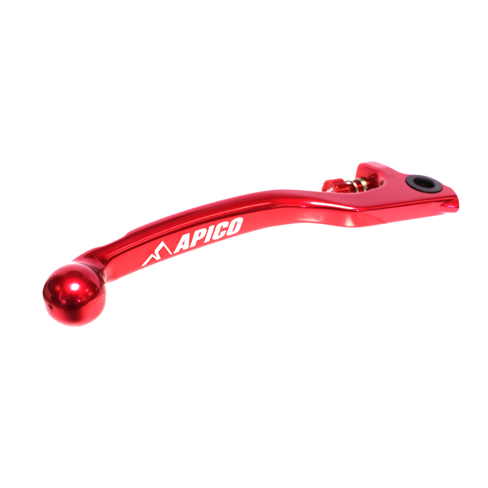 BRAKE LEVER ELITE FORGED TRIALS GRIMECA, INC ADJUSTER RED/RED
